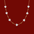 Dewdrop Heart Chain